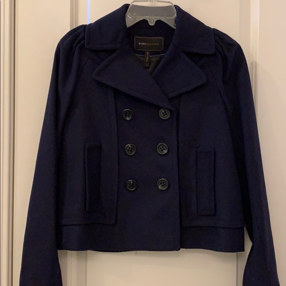 BCBGMAXAZRIA Cropped Coat/Jacket